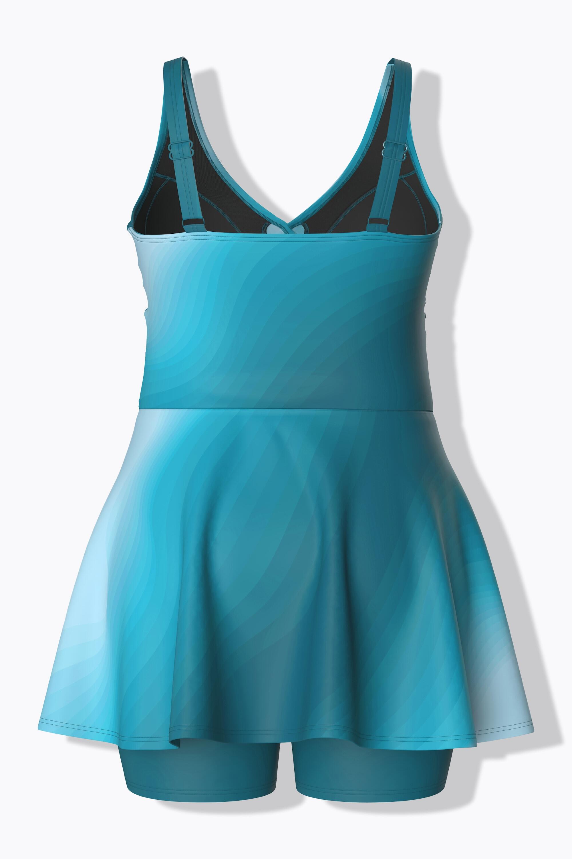 Femme Robe de bain avec bonnets souples et short 7/7