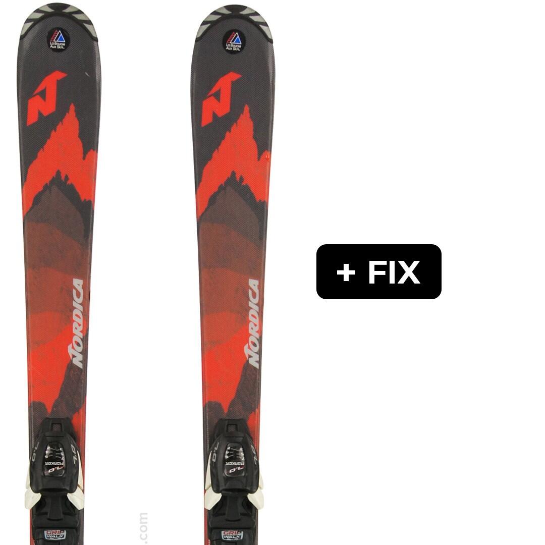 Reconditionné - NORDICA NAVIGATOR TEAM + MARKER  JR 4.5 7.0 FDT - Très bon état 4/4