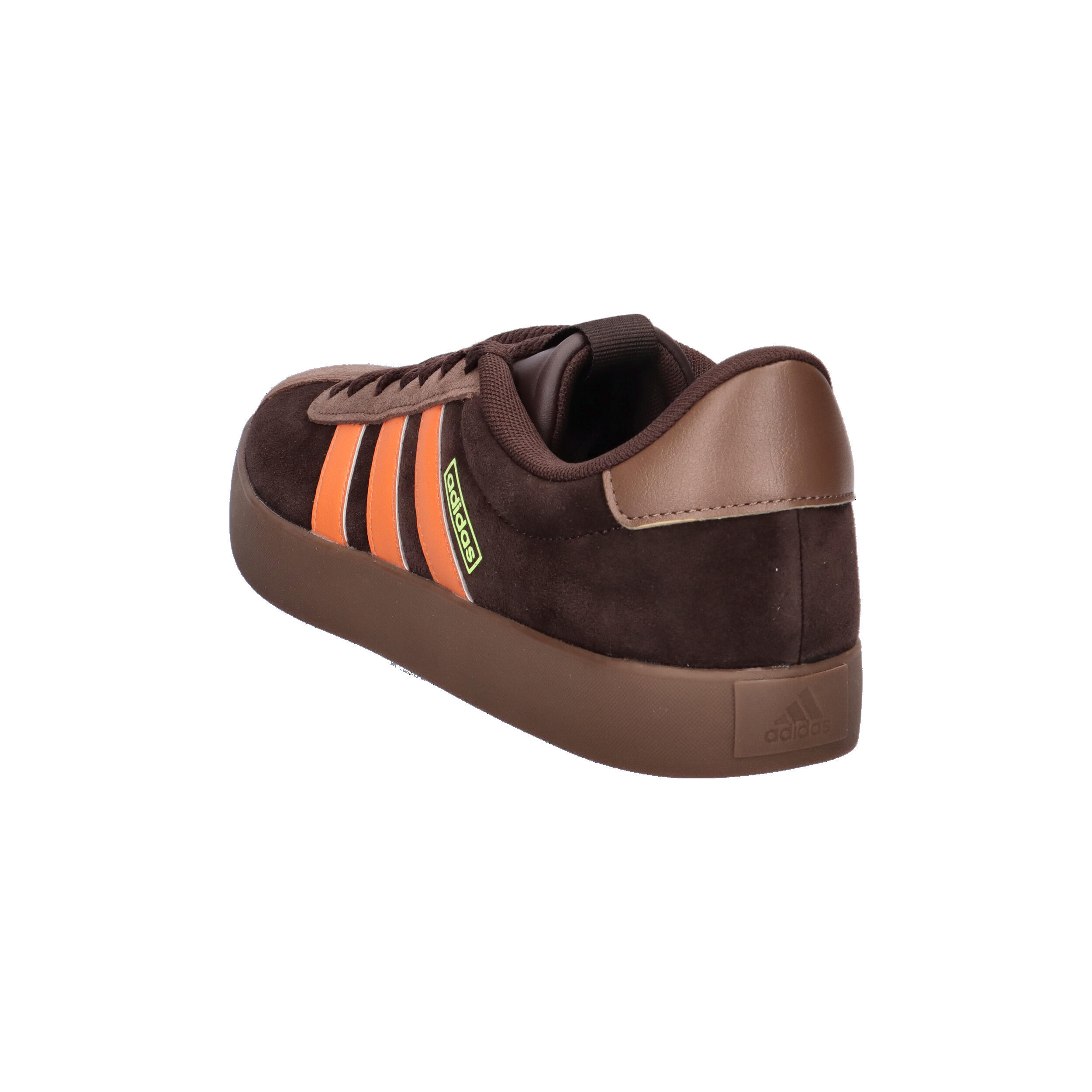 adidas VL Court 3.0 homme, marron, cuir-daim-synthétique 4/7