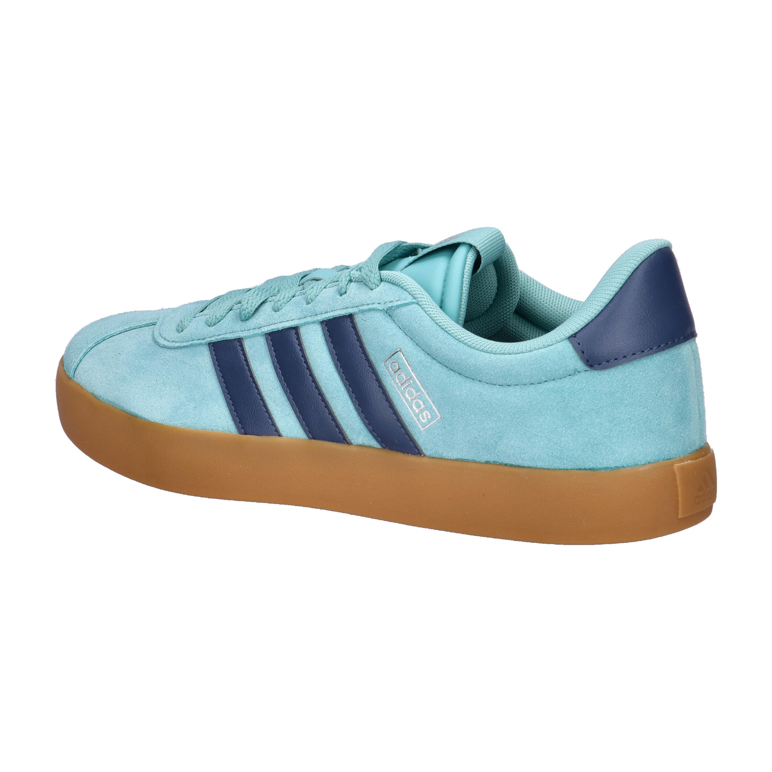 adidas VL COURT 3.0 Herren Sneaker Schuhe Leder ID6275 Türkis 11/15