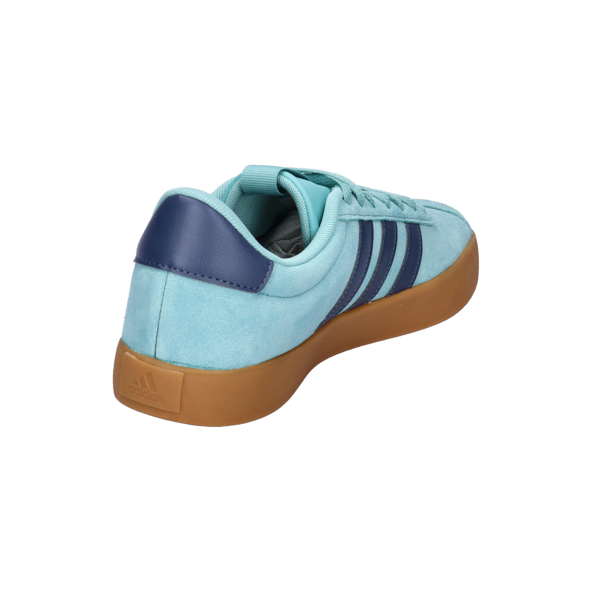adidas VL COURT 3.0 Herren Sneaker Schuhe Leder ID6275 Türkis 14/15