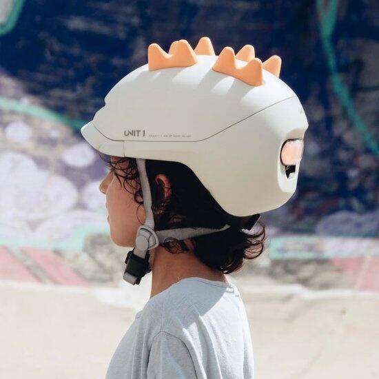 Unit 1 Sparky - Gris ardoise - Casque enfant - Casque connecté 6/7