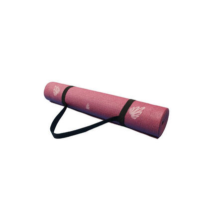 Tapis de yoga et de fitness - Viavito - 4mm - Avec sangle de transport - Violet