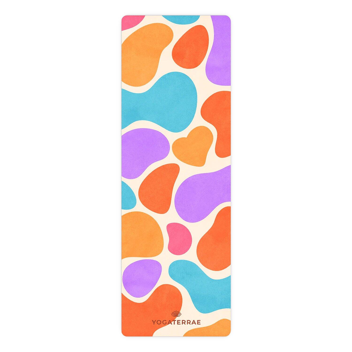 TAPIS DE YOGA ANTIDÉRAPANT MICROFIBRE 1 mm MEXICO 2/3