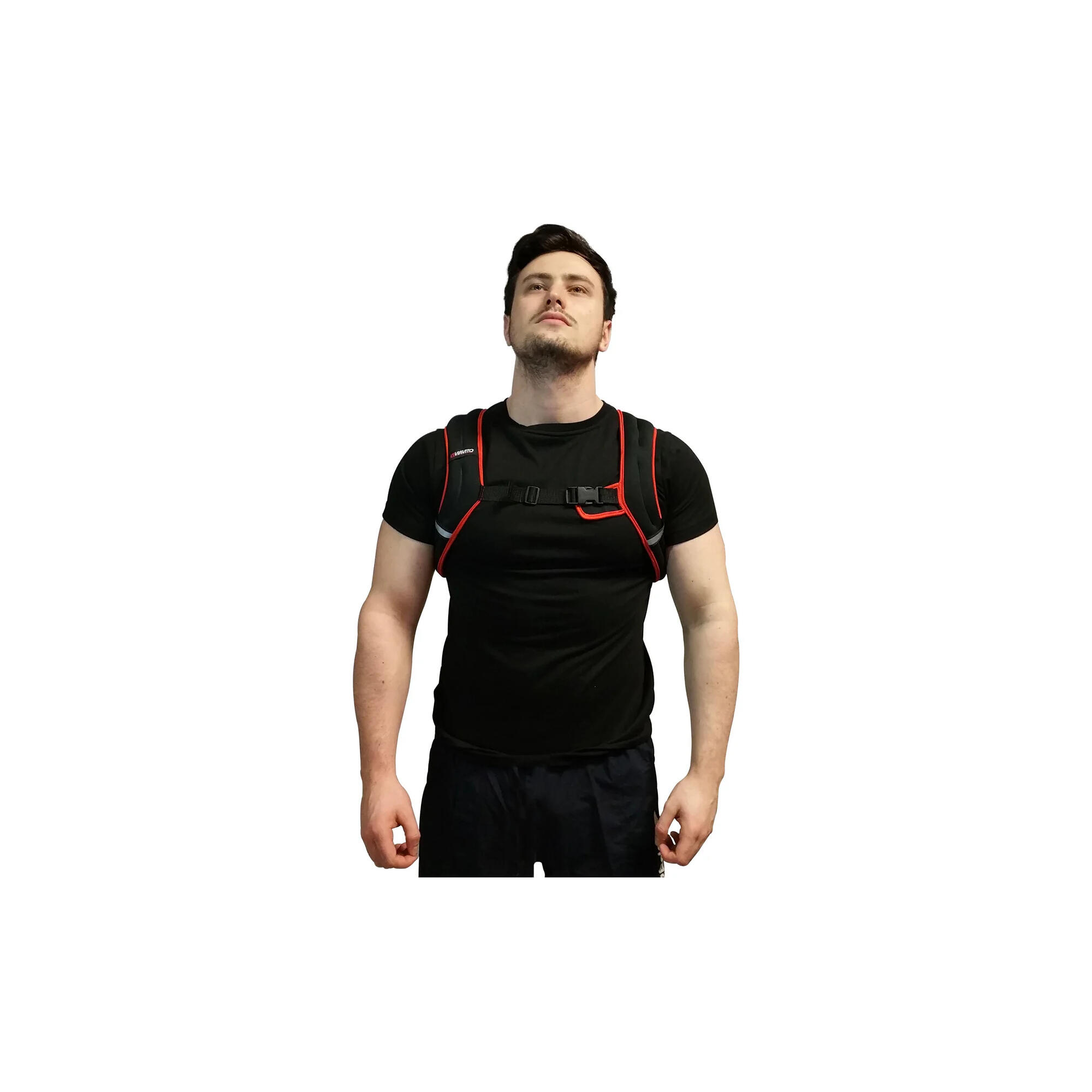 Gilet lesté - Viavito - Poids 2.5 kg - Bandes réfléchissantes 3/5