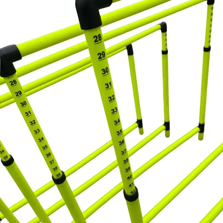 Verstellbare klappbare Koordinationshürden 5er-Set 68–106 cm 5/7