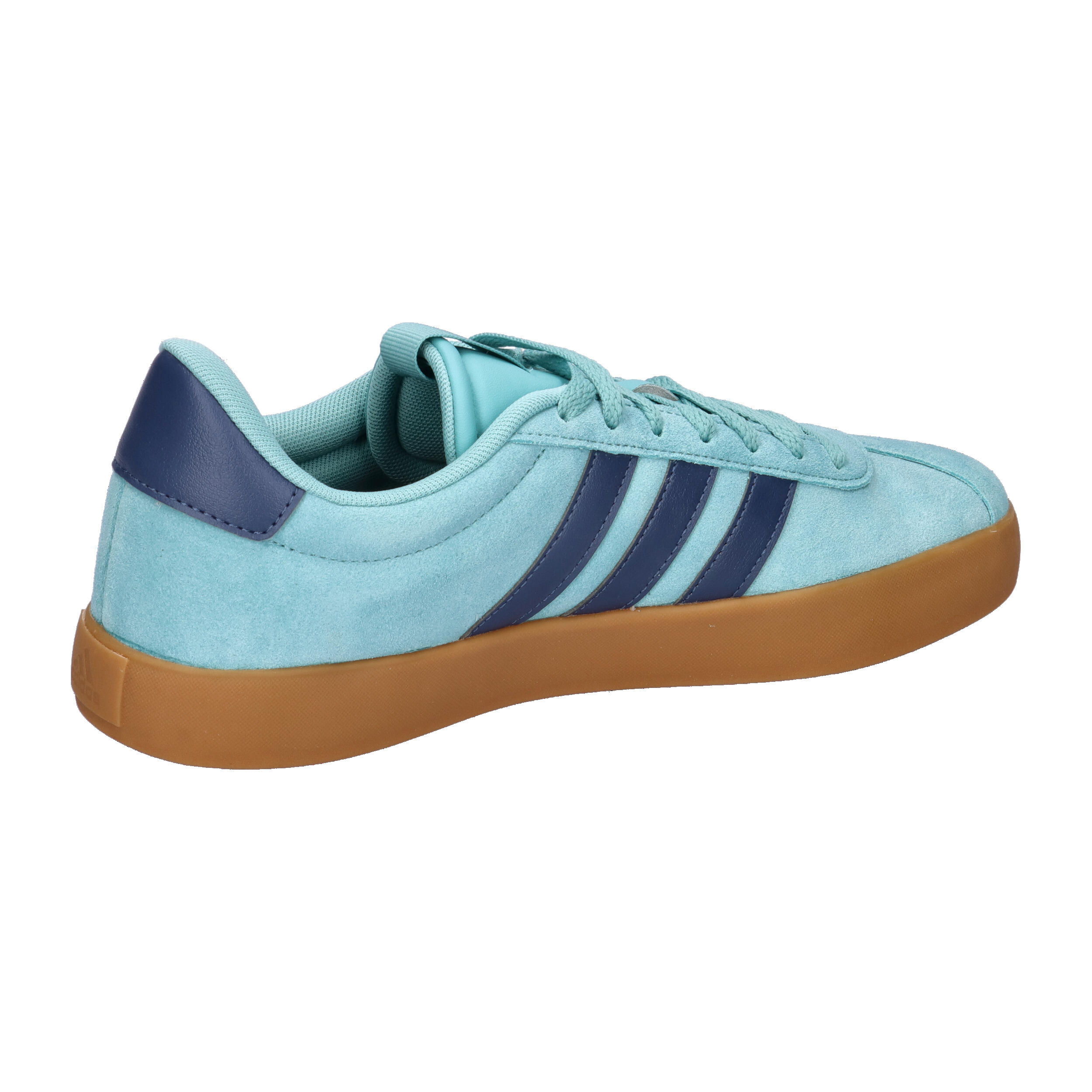 adidas VL COURT 3.0 Herren Sneaker Schuhe Leder ID6275 Türkis 15/15