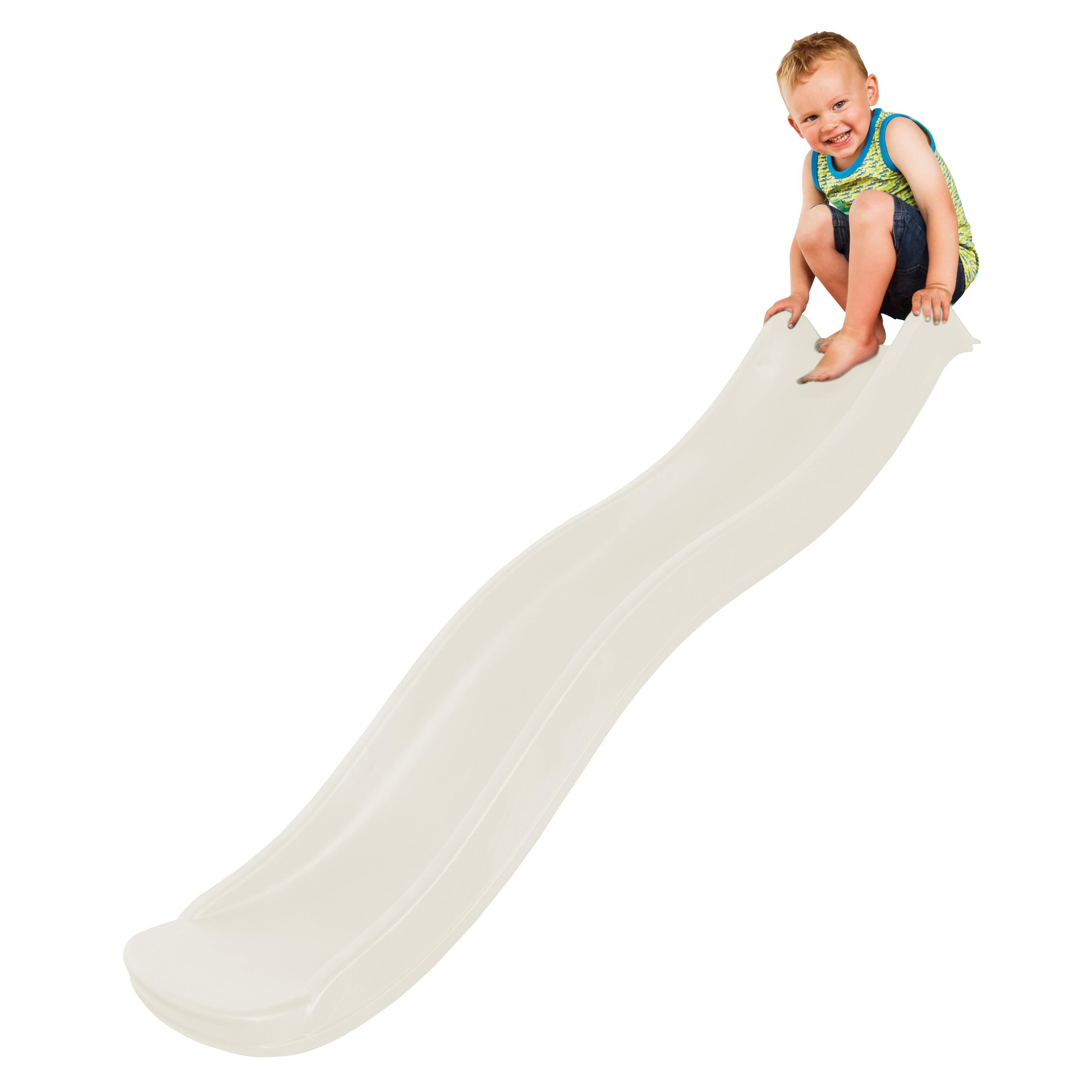 Sky175 Rutsche mit Wasseranschluss in Creme, 175 cm 2/3
