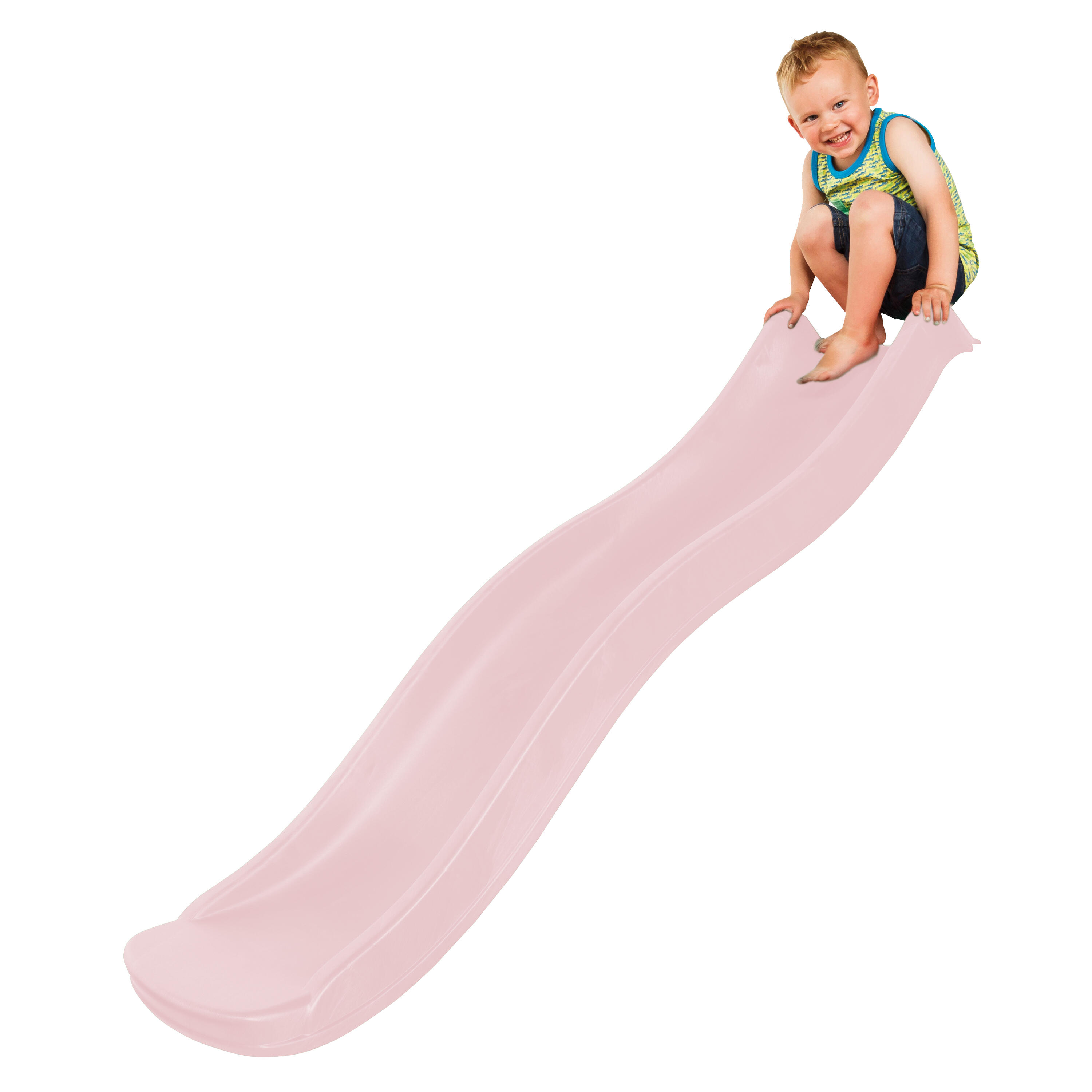 Sky175 Rutsche mit Wasseranschluss in Pastellrosa, 175 cm 2/3