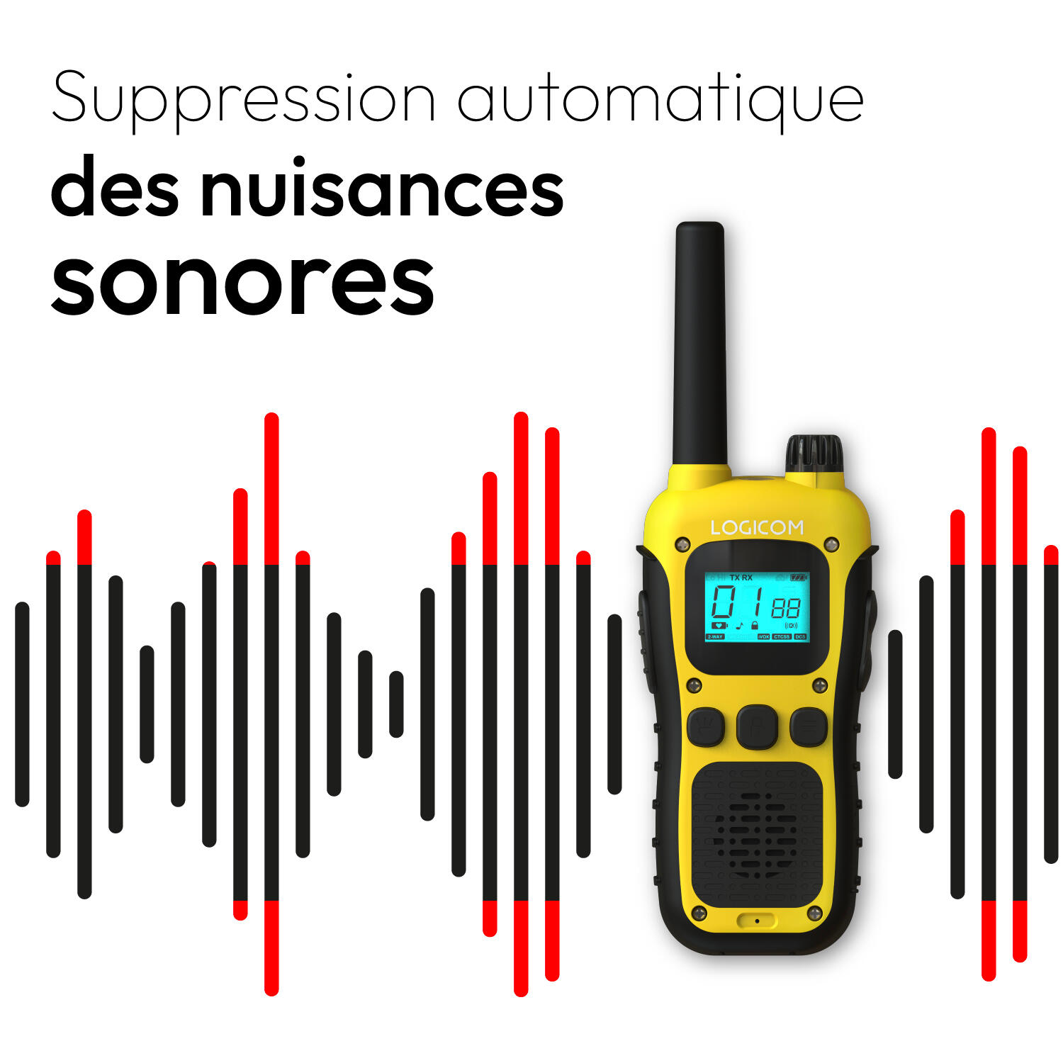 Talkie walkie Adventure Jaune 3/4