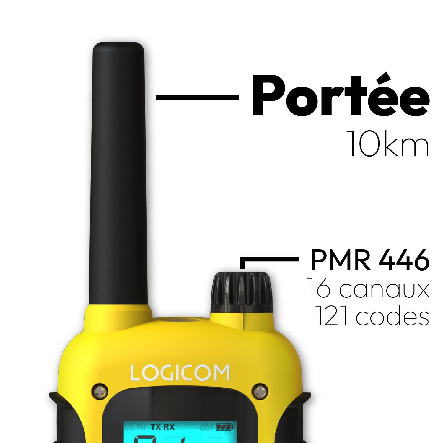 Talkie walkie Adventure Jaune 4/4