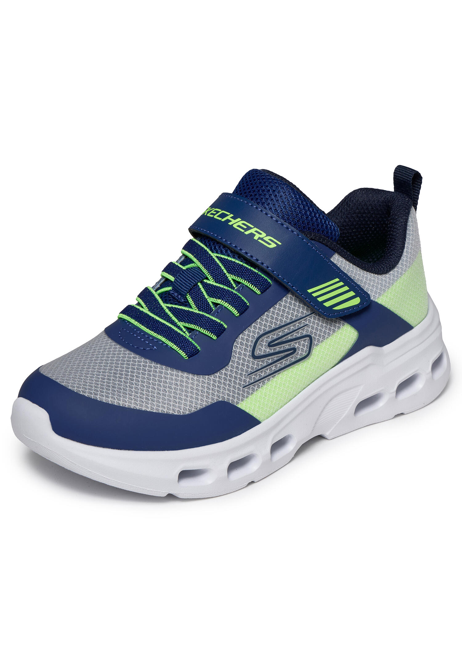 Skechers Kinder Glide-Step Drift-Zorzox Sneaker Sportschuh Unisex 405125L NVLM 3/5