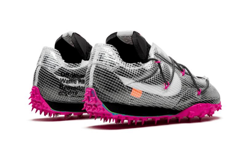 Waffle Racer Off-White Black Fuchsia 2/6