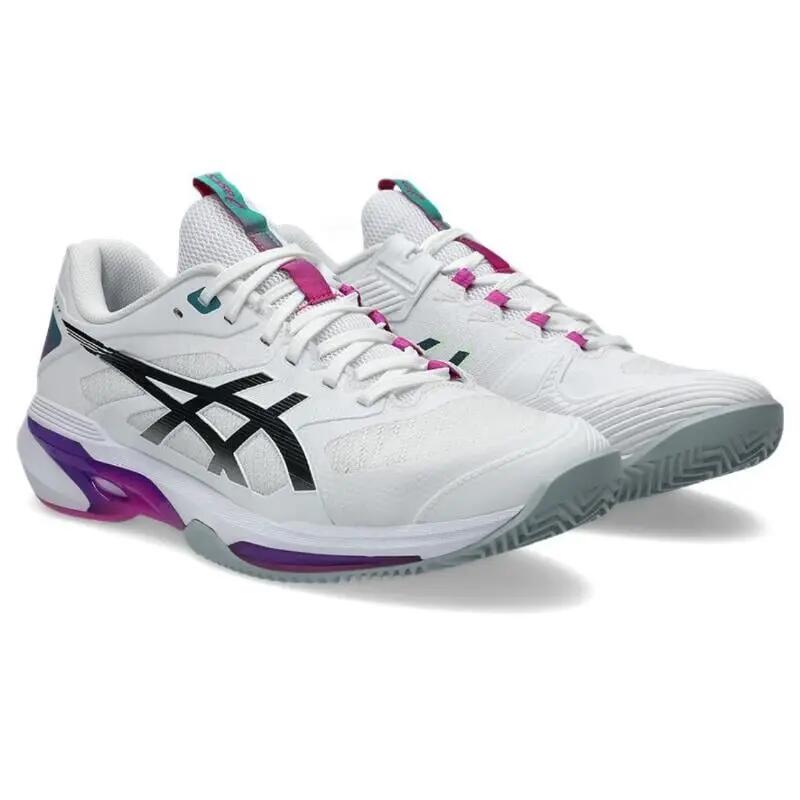 Asics Solution Speed Ff 4 Clay Blanco/lila 1041a533 4/7