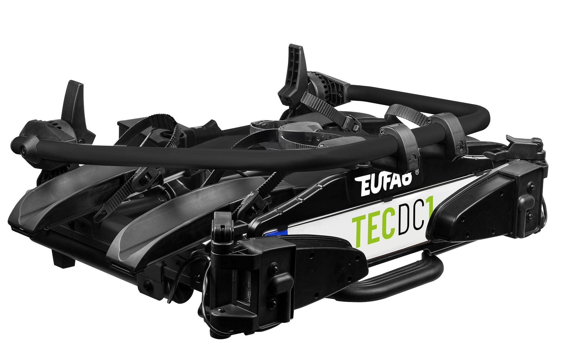 PORTE-VÉLOS 2 VÉLOS TECDC1+ POUR VÉHICULES À FEUX LEDS ET GRAND HAYON  - EUFAB 5/7