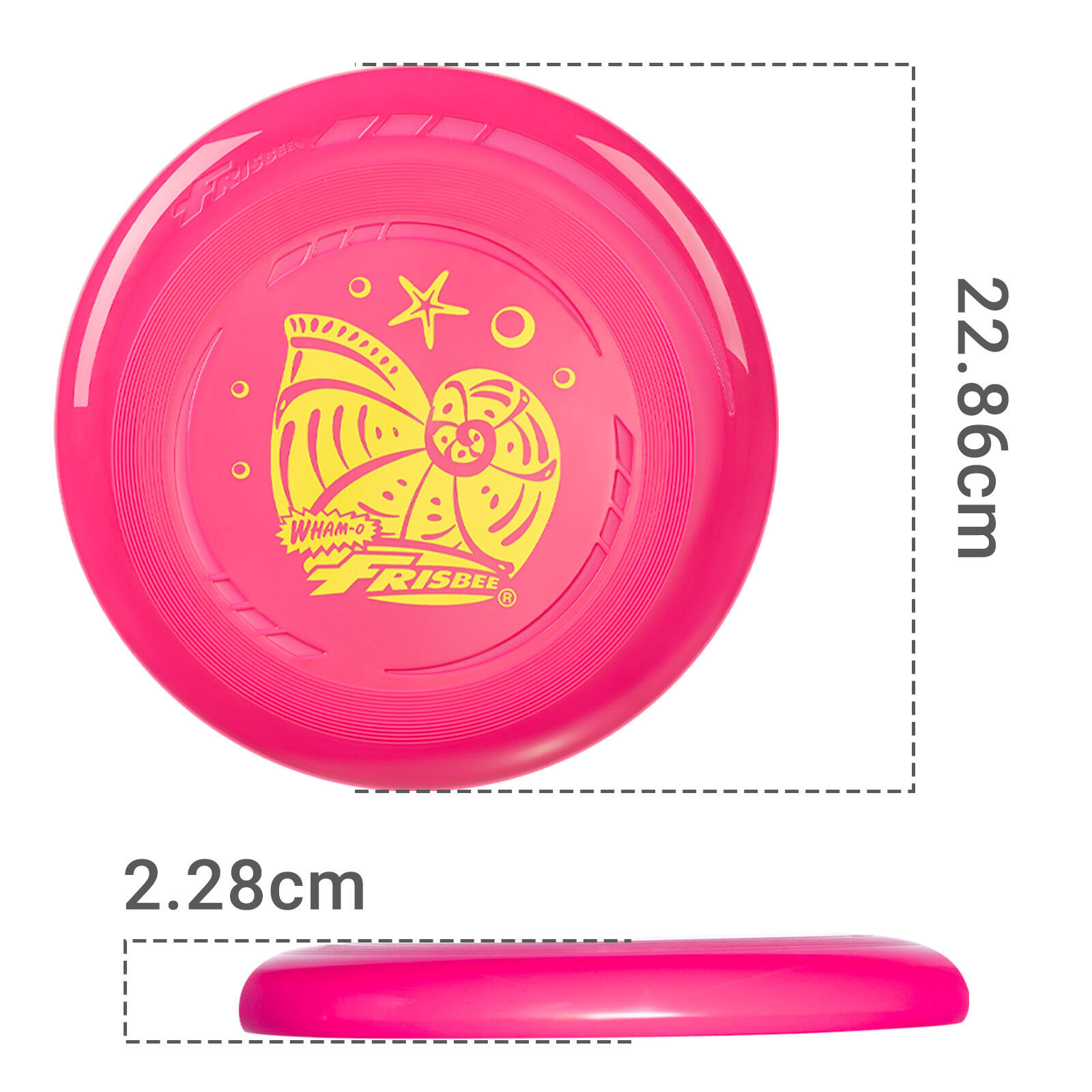 Pack de 2 Discos Voladores Ligeros Frisbee Go, 22,86 cm - 70 g 2/7