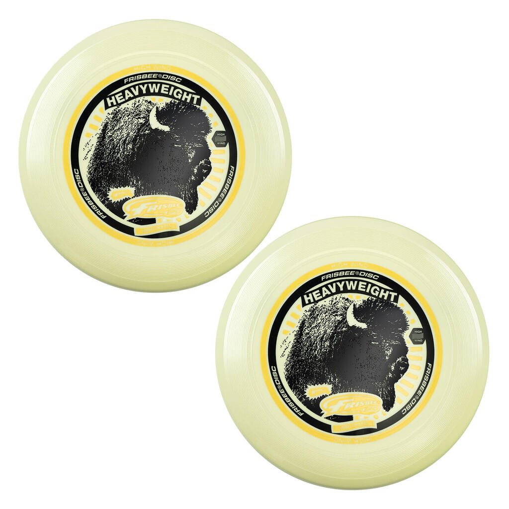 2 Pack Heavyweight Frisbee, 27.94cm - 200g