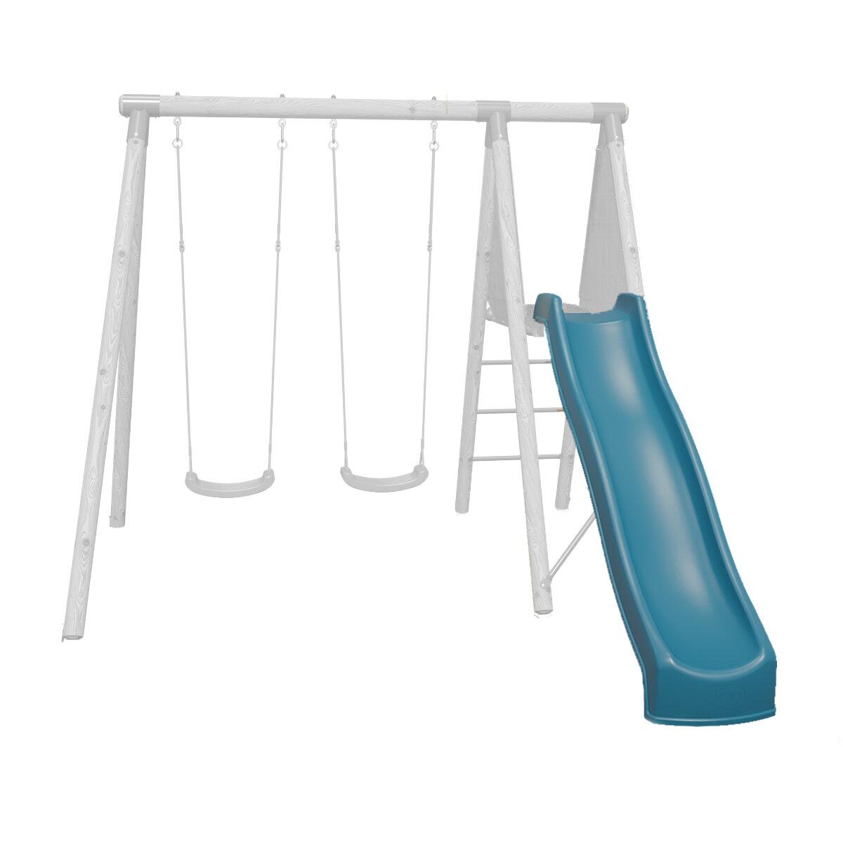 Glissiere toboggan 2,22 m monobloc bleue piece de rechange 3/3