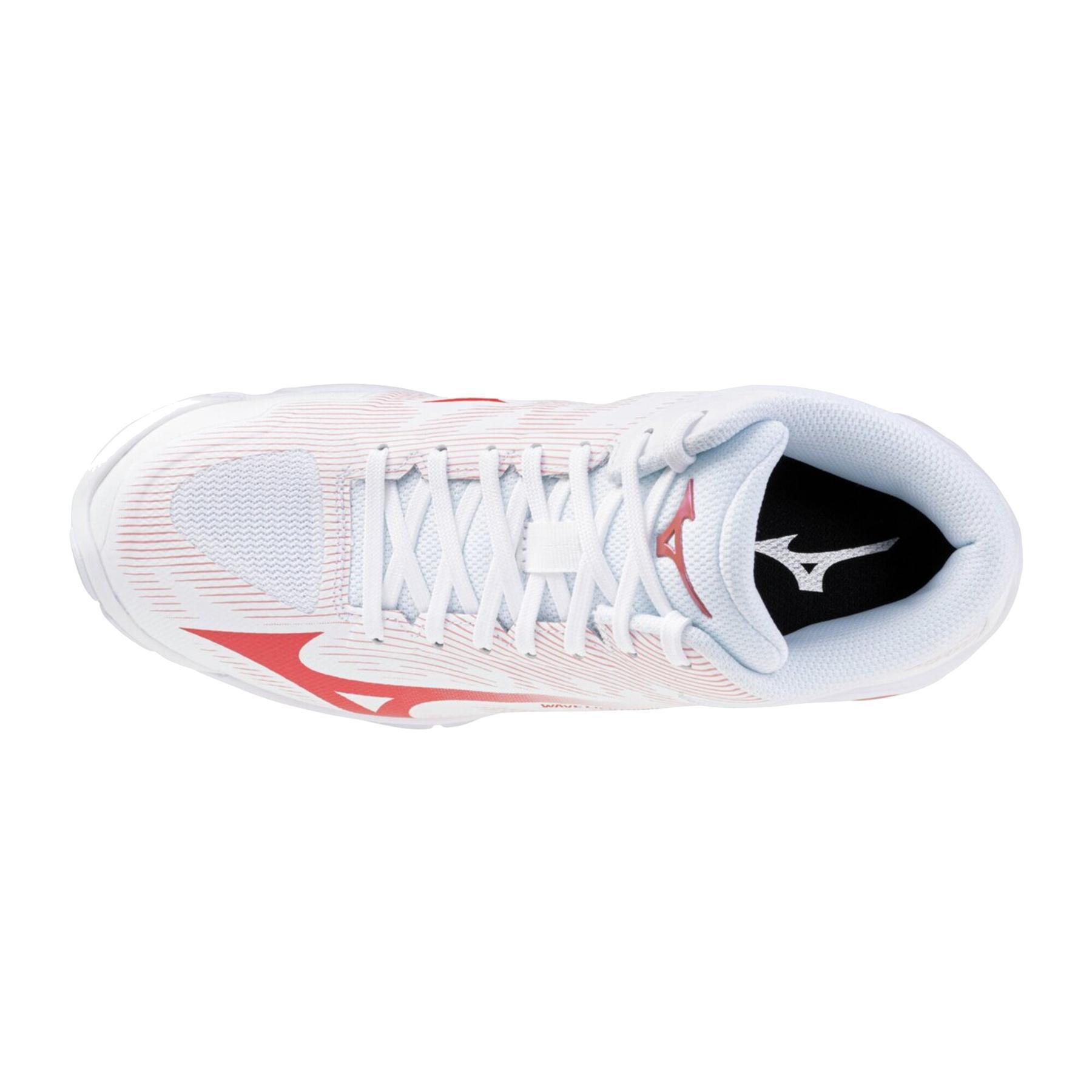 Scarpe indoor da donna Mizuno Wave Lightning Pro Mid 3/5