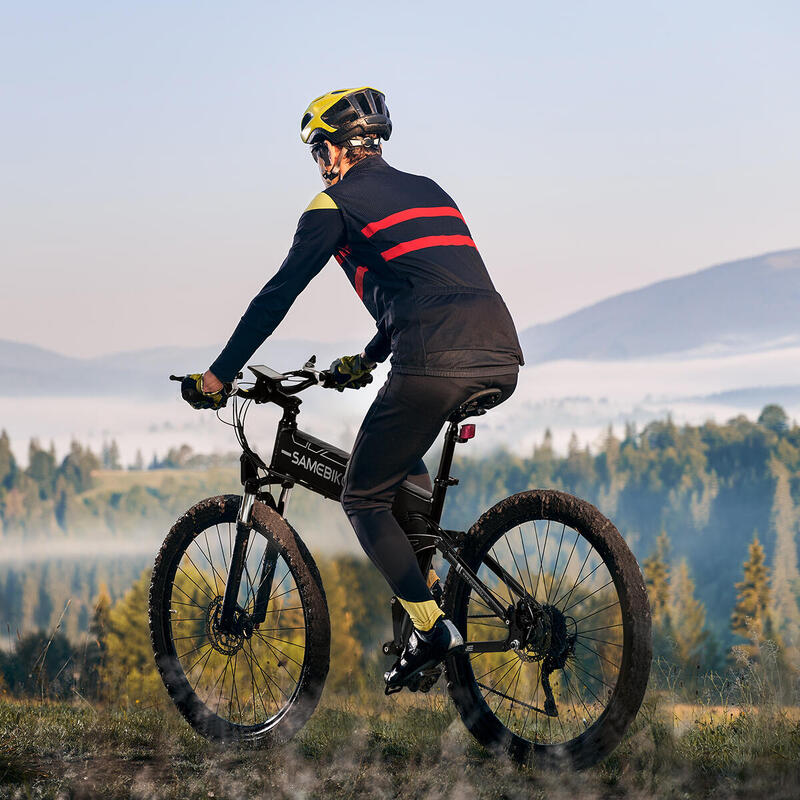 LO26-II-YD bicicletă electrică pliabilă pentru adulți, baterie 48V 14Ah, roți 26