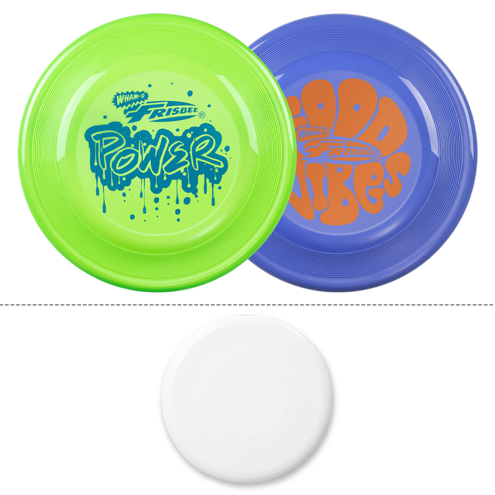 Paquete de 2 Discos Voladores Ligero Frisbee Fastback, 23,75 cm - 100 g 3/7