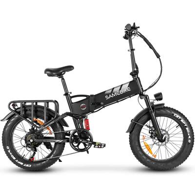 Opvouwbare elektrische fiets samebike rs-a02 pro 100km bereik