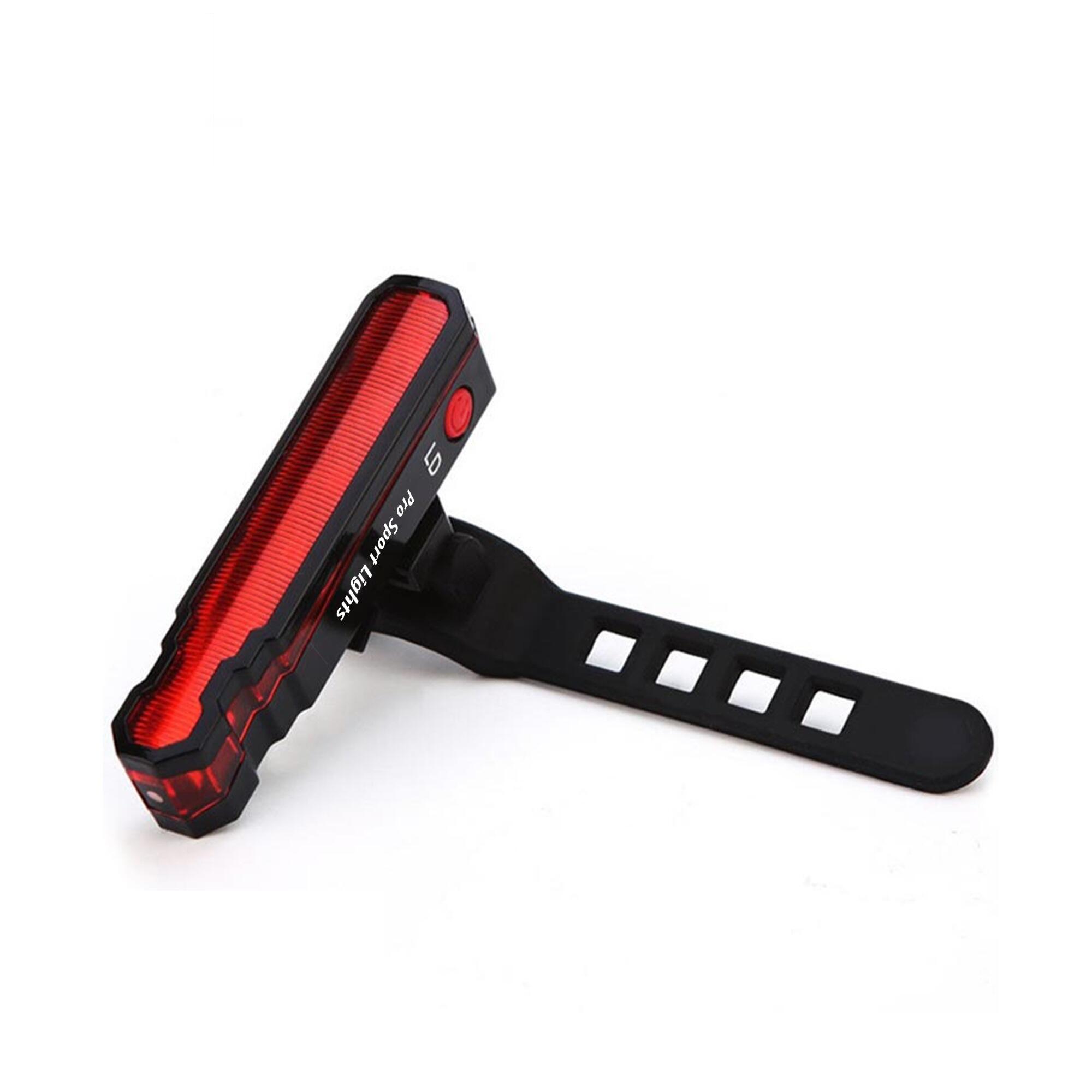 Luz trasera LED roja y láser de 200 lúmenes 5/6