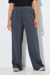 Femme Pantalon de jogging jambe large et fendue sur toute la longueur