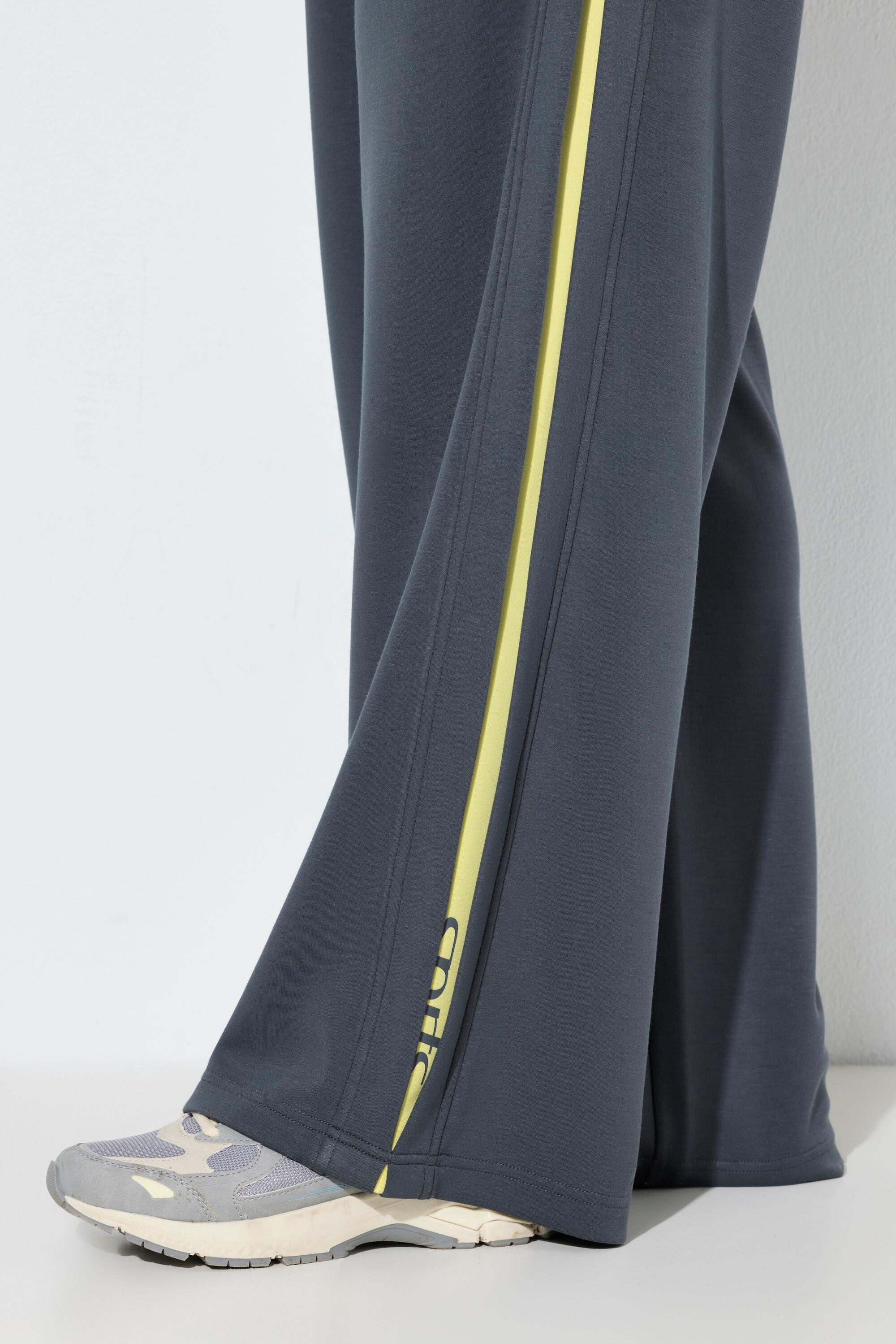 Femme Pantalon de jogging jambe large et fendue sur toute la longueur 4/6