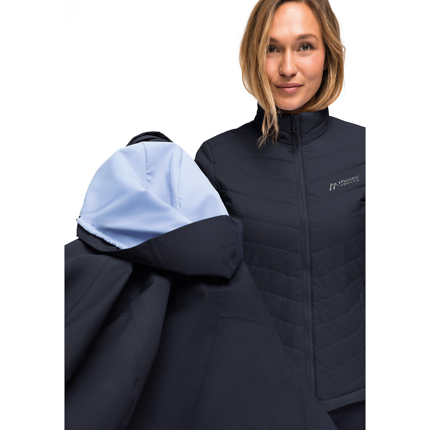 Veste à capuche 3 en 1 femme Maier Sports Lisbon 5/5