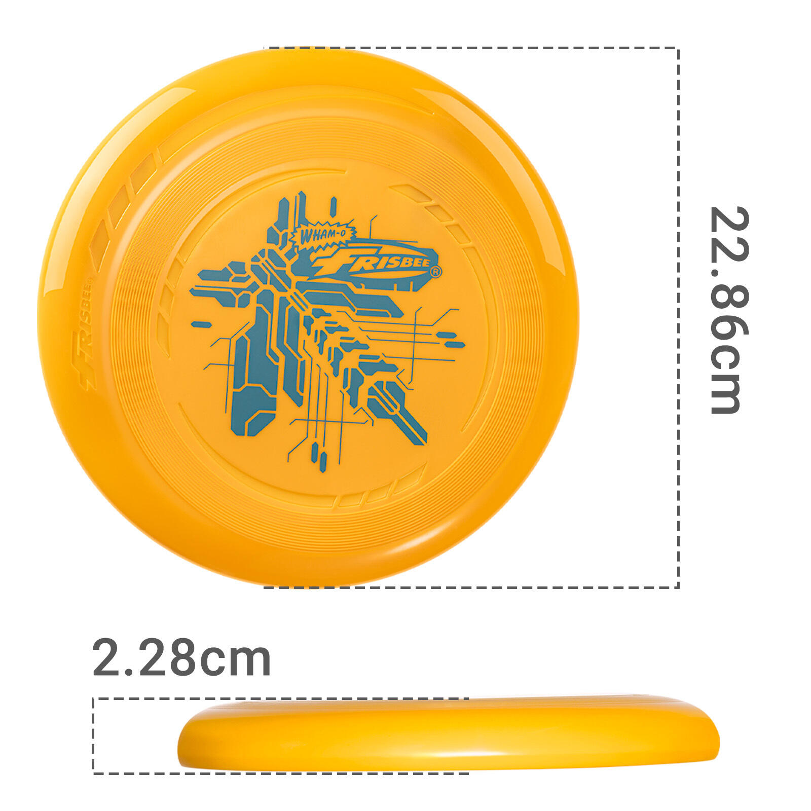 Pack de 2 Discos Voladores Ligeros Frisbee Go, 22,86 cm - 70 g 2/7