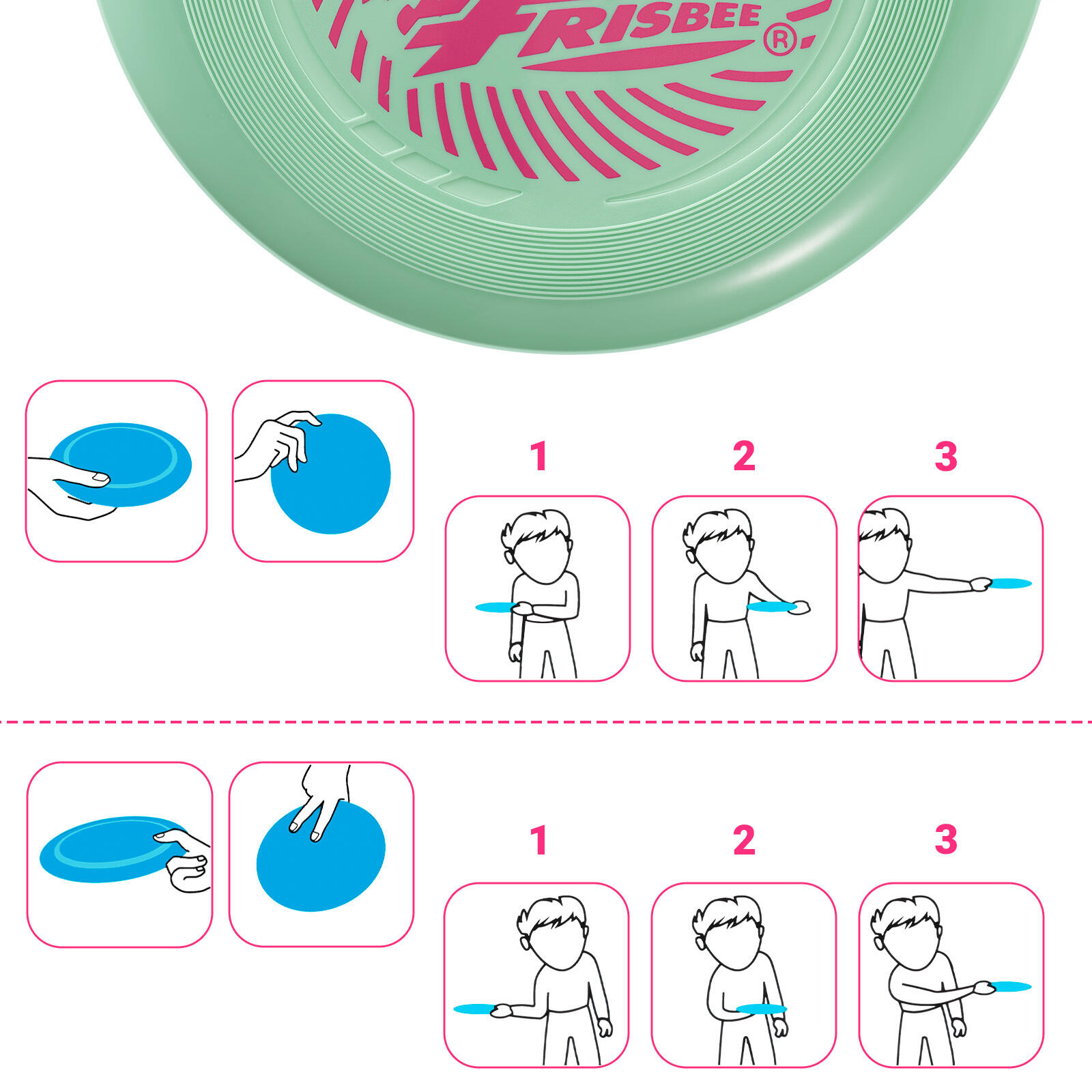 Disco Volador Ligero Frisbee Go, 22,86 cm - 70 g 4/7