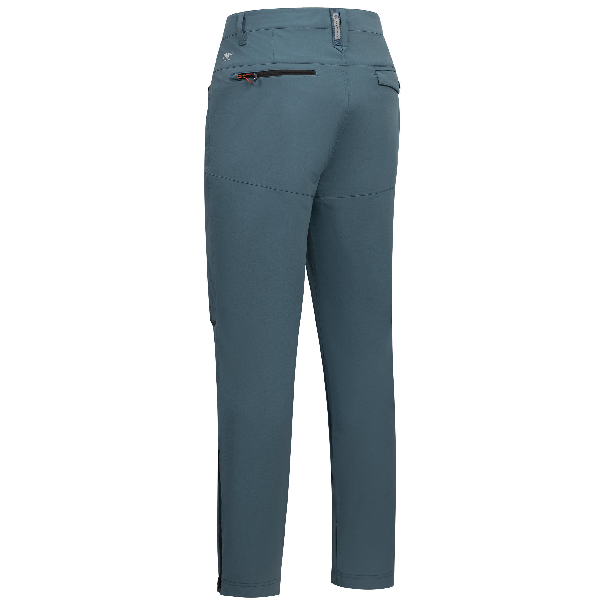 Mens Flat Waistband with Belt Loops Adventure Trousers - Moordaars 2/2