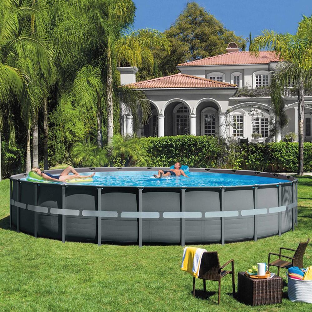 Piscina nuoto Ultra Xtr Frame, Grigio 2/7