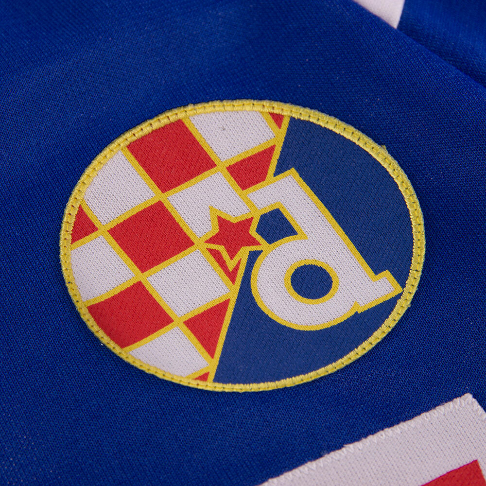 Retro Voetbalshirt - Heren - GNK Dinamo Zagreb 1990 - Blauw - Wit 2/7