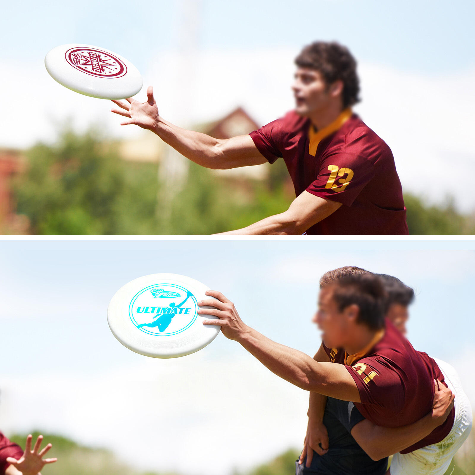 Pack de 2 Discos Voladores Frisbees Ultimate Oficiales, 27,31 cm - 175 g 7/7