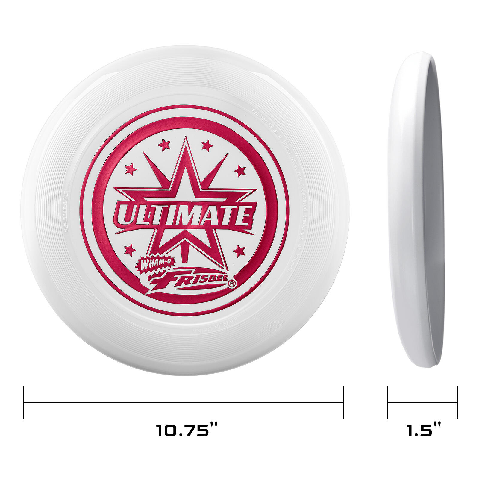 Pack de 3 Discos Voladores Frisbees Ultimate Oficiales, 27,31 cm - 175 g 2/7
