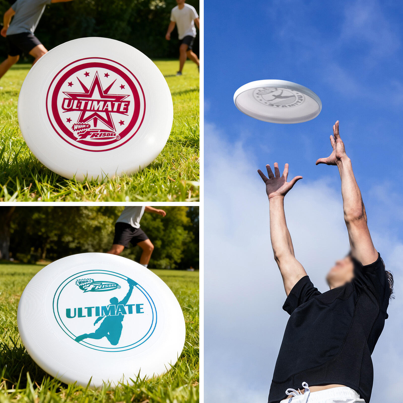 Pack de 3 Discos Voladores Frisbees Ultimate Oficiales, 27,31 cm - 175 g 7/7
