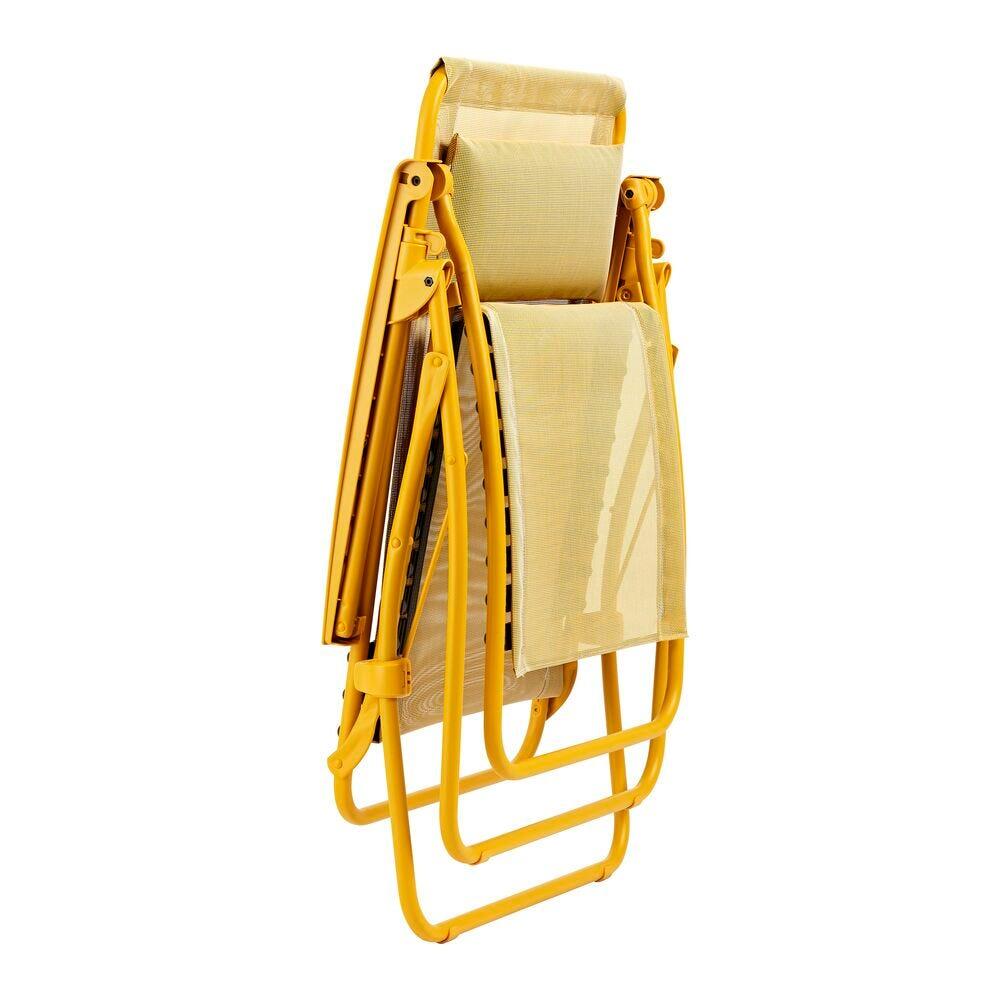 Fauteuil Relax Zéro Gravité - RCLIP - Jaune - Lafuma Mobilier 3/7