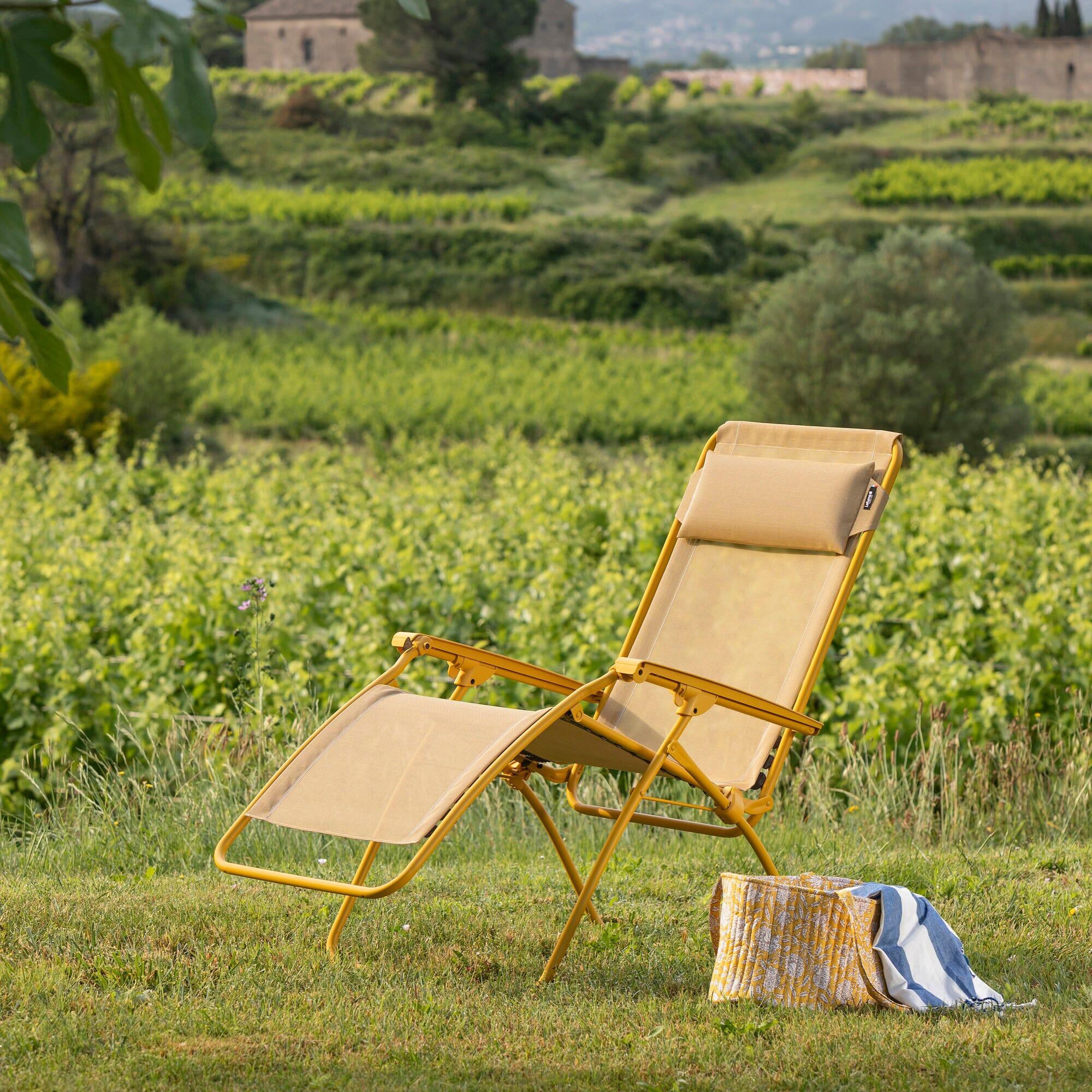 Fauteuil Relax Zéro Gravité - RCLIP - Jaune - Lafuma Mobilier 5/7
