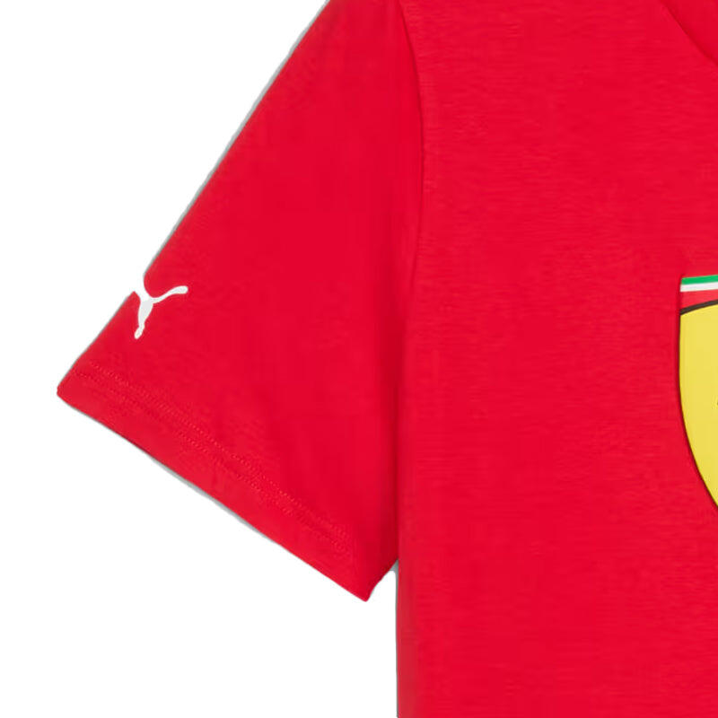 Tee-shirt Puma T-shirt FERRARI Colored Shield Puma 3/5