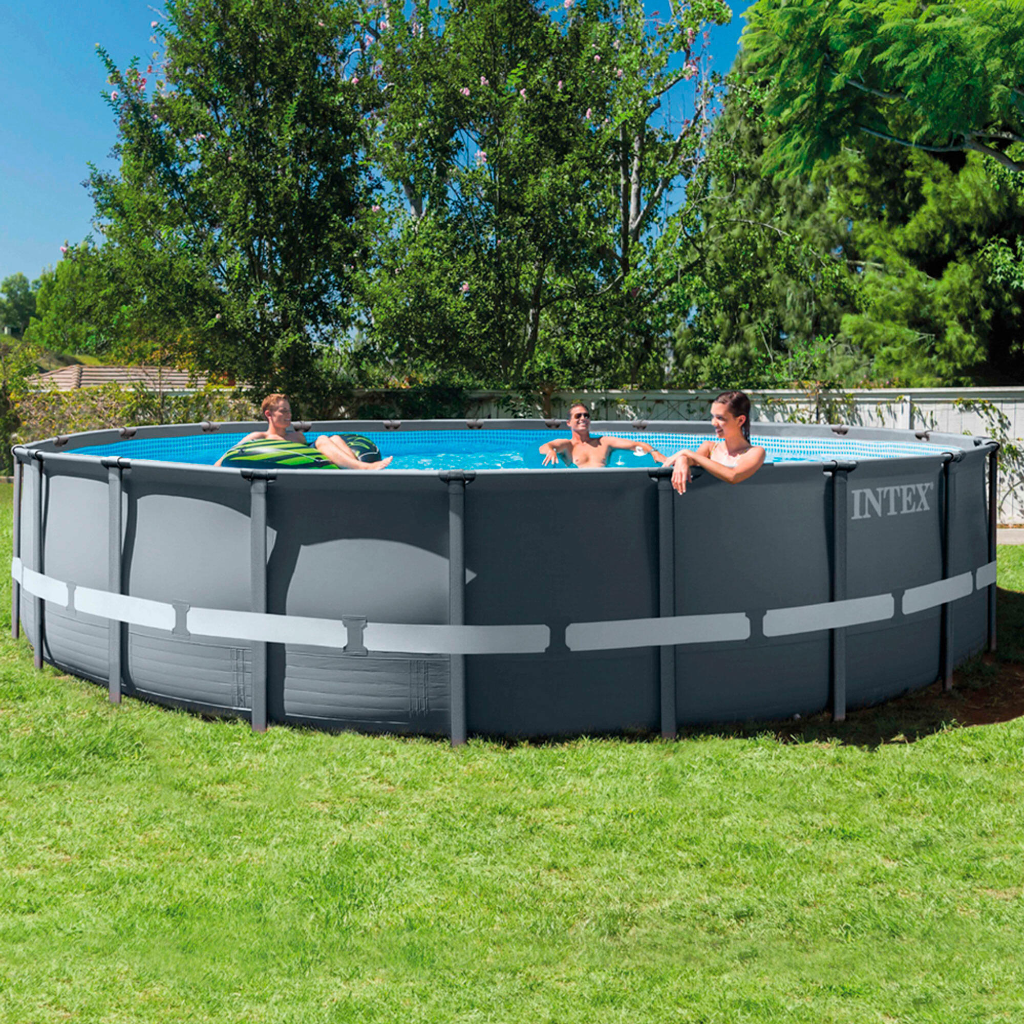 Piscine Nuoto Ultra Xtr Frame, Grigio 2/7