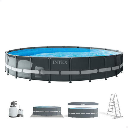 Basen stelażowy do ogrodu Intex Ultra XTR Frame Pools 610 x 122 cm zestaw 10w1