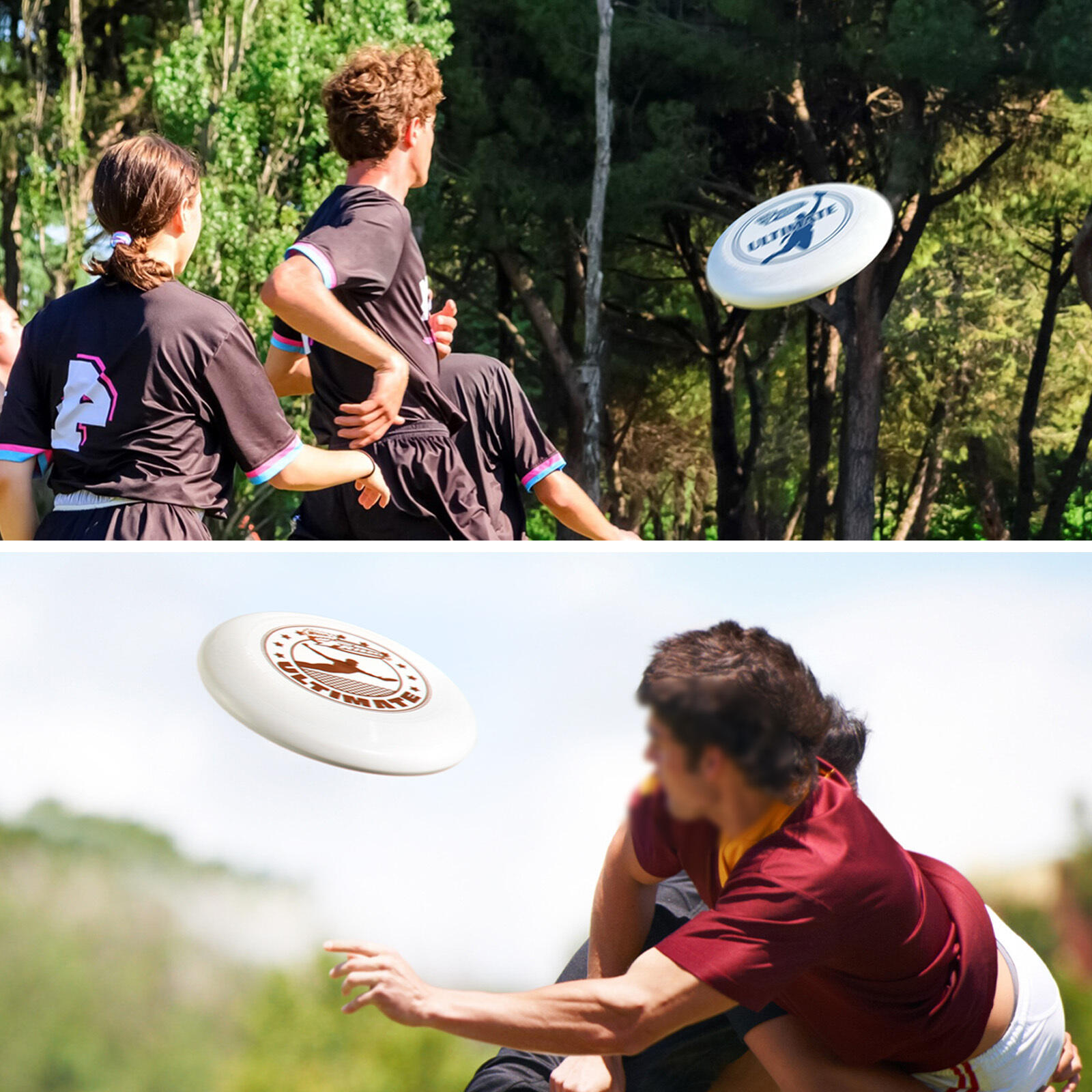 Pack de 2 Discos Voladores Frisbees Ultimate Oficiales, 27,31 cm - 175 g 7/7