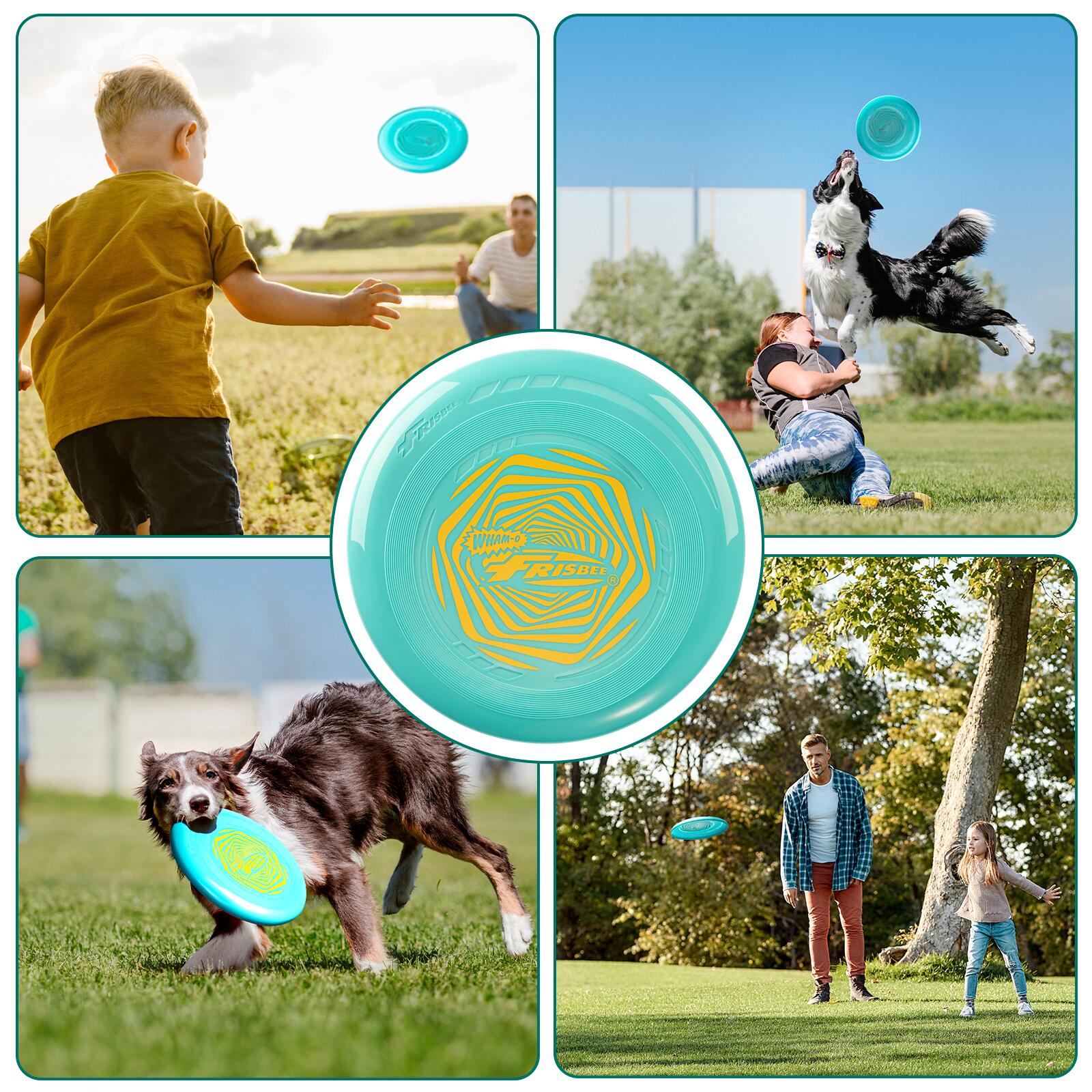 Disco Volante Leggero Frisbee Go, 22,86 cm - 70 g 7/7