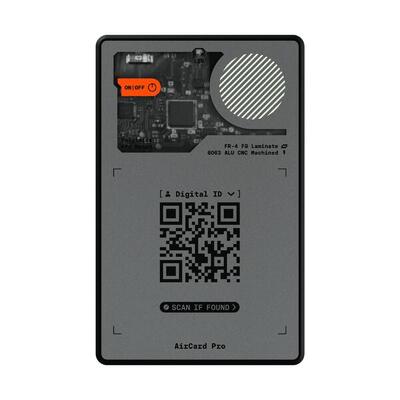Rolling square aircard pro dual bluetooth tracker