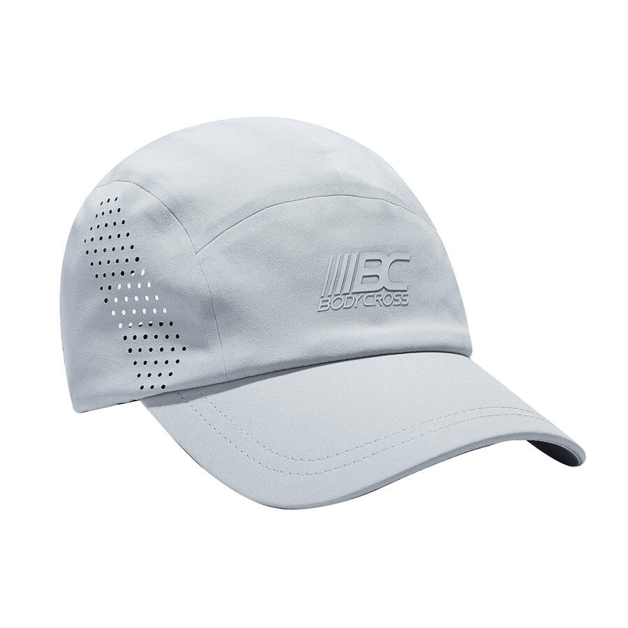 Bodycross - Casquette De Running Waterproof Respirante Performance Cap - Casquette - Gris - Decathlon