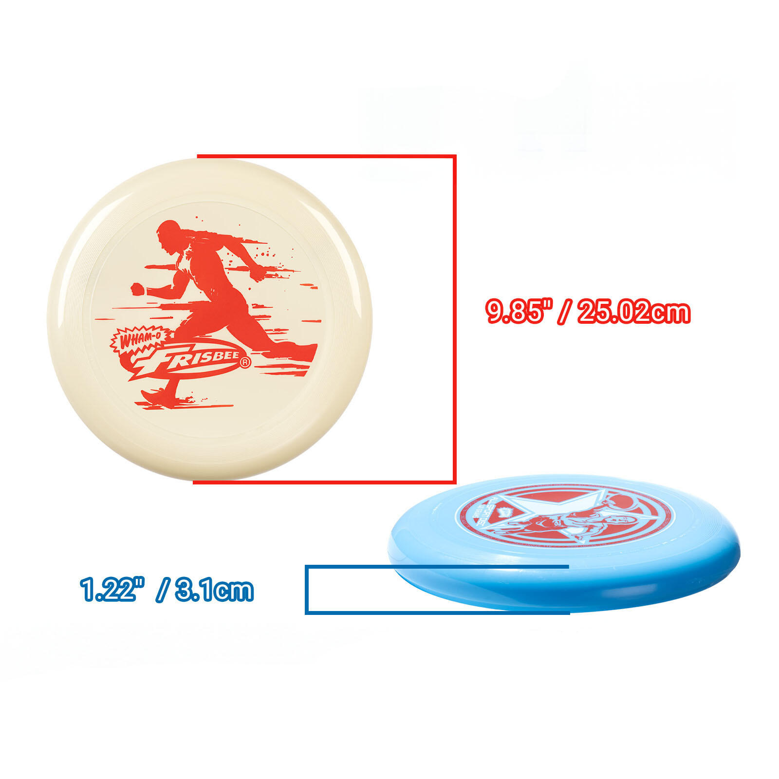 Pack de 2 Discos All Sport 25.02cm - 140g 2/6
