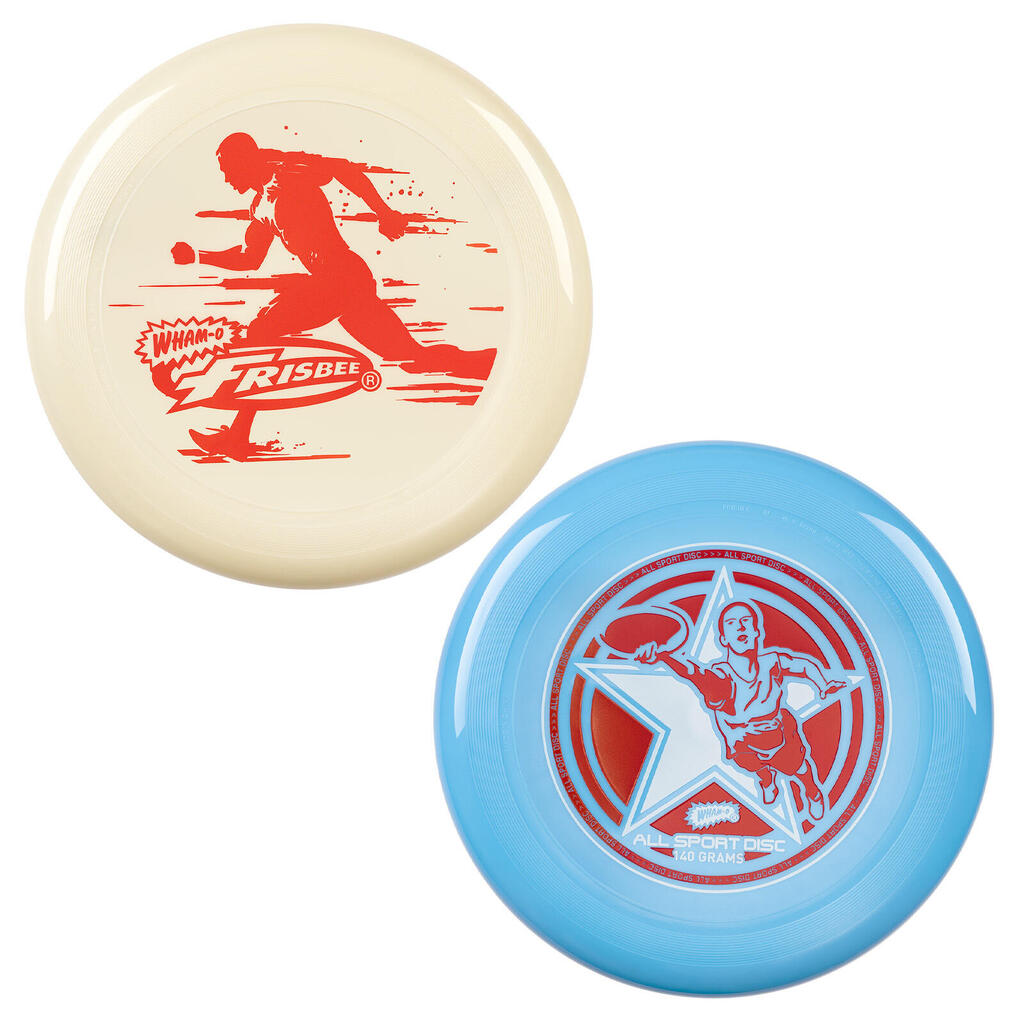 2 Pack All Sport Disc 25.02cm Frisbee - 140g