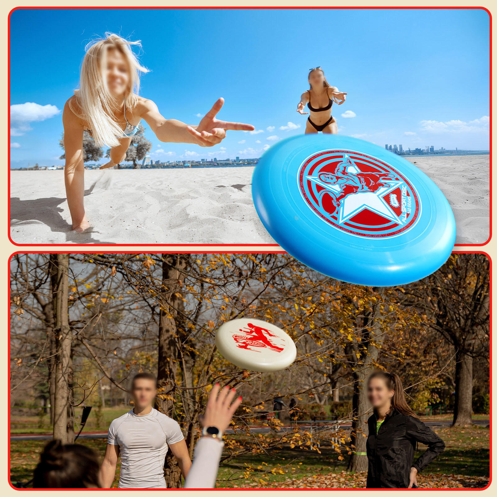 Pack de 2 Discos All Sport 25.02cm - 140g 6/6
